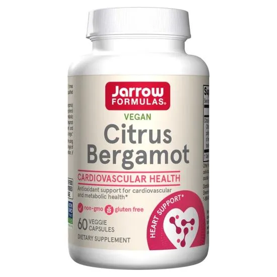 Jarrow Formulas Citrus Bergamot 500mg Vegicaps
