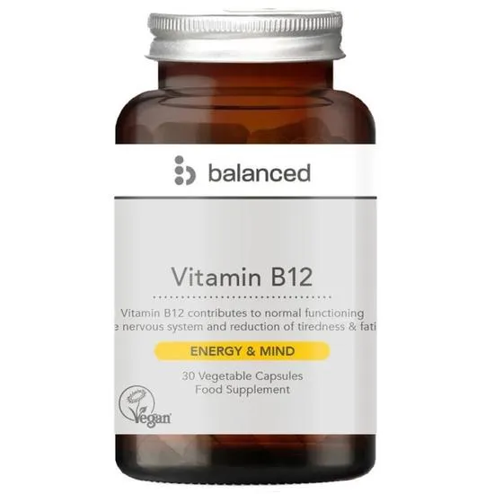 Balanced Vitamin B12 Capsules 30 Capsules