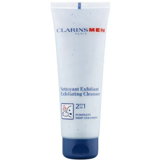 Clarins Men Exfoliating Cleanser 2 In 1 Deep Cleansing