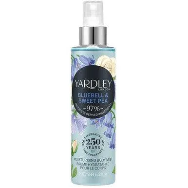 Yardley Bluebell & Sweet Pea Moisturising Body Mist