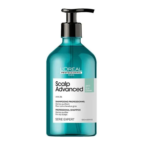 L'oréal Professionnel Serie Expert Scalp Advanced Anti-Oiliness Dermo-Purifier Shampoo 500Ml