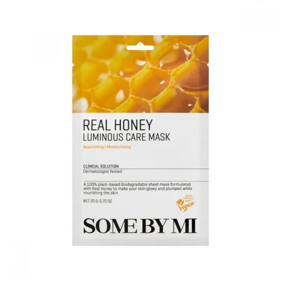 Some by Mi Real Honey Luminous Care Sheet Mask