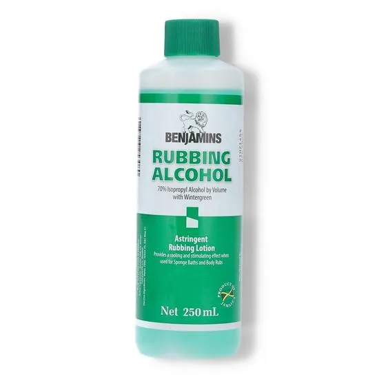 Benjamins Rubbing Alcohol With Wintergreen