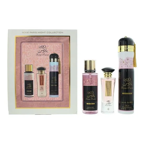 Ard Al Zaafaran Rose Paris Night Eau De Parfum Gift Set