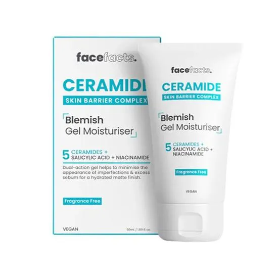 Face Facts Ceramide Skin Barrier Complex Blemish Gel Moisturiser