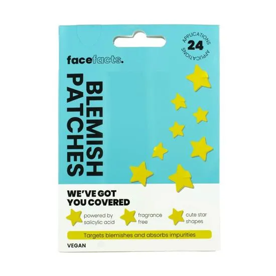 Face Facts Blemish Patches Yellow Stars