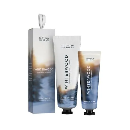 Scottish Fine Soaps Winterwood Hand Cream 75Ml & 30Ml