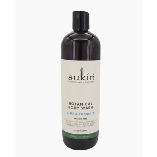 Sukin Botanical Body Wash Lime & Coconut Scent