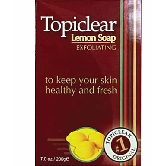 Topiclear Lemon Exfoliating Soap