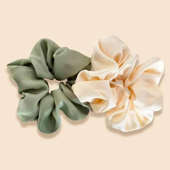 Give Me Luxury Satin Silk Hair Scrunchies