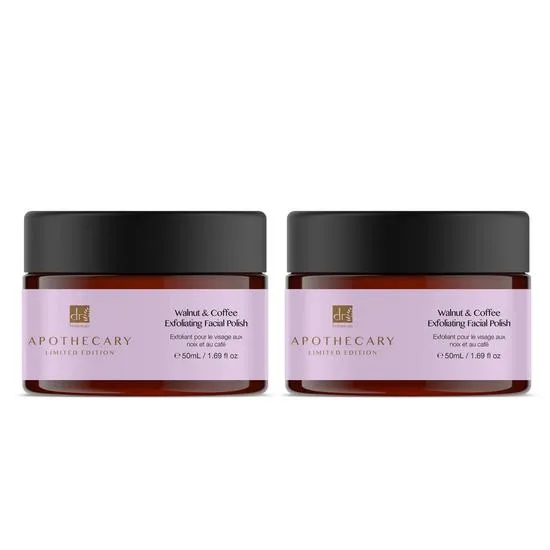 Dr Botanicals Walnut & Coffee Exfoliating Facial Polish