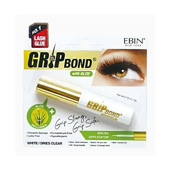 Ebin New York Grip Bond Aloe White Lash Glue