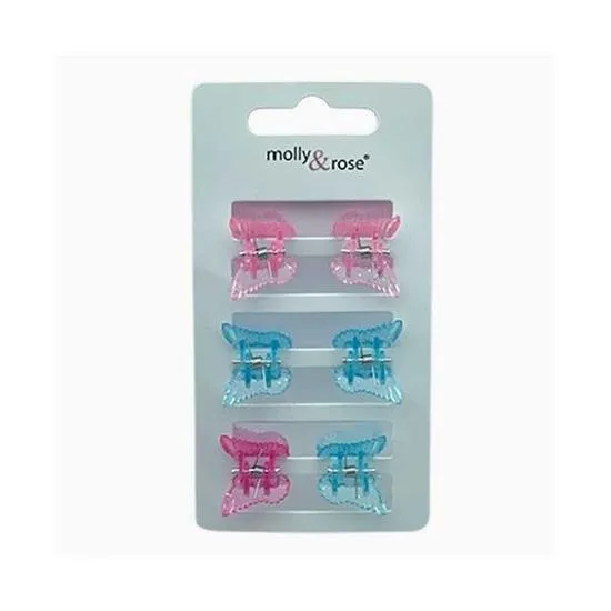 Molly And Rose Butterfly Mini Clamps