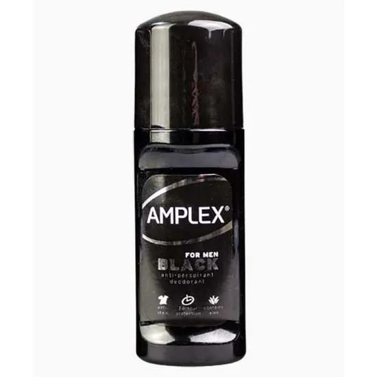 Amplex Black Anti Perspirant Men Deodorant Roll On