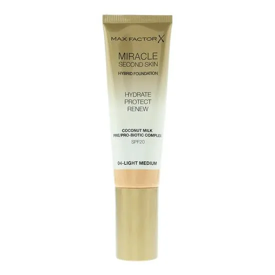 Max Factor Miracle Touch Second Skin Foundation SPF 20