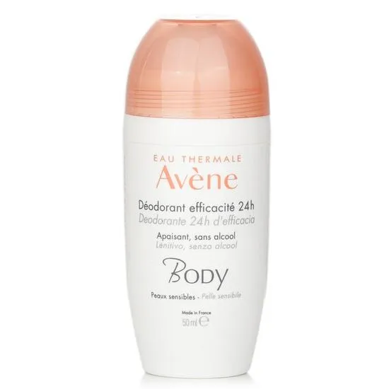 Avène Body Deodorant Efficacite 24h Roll-On