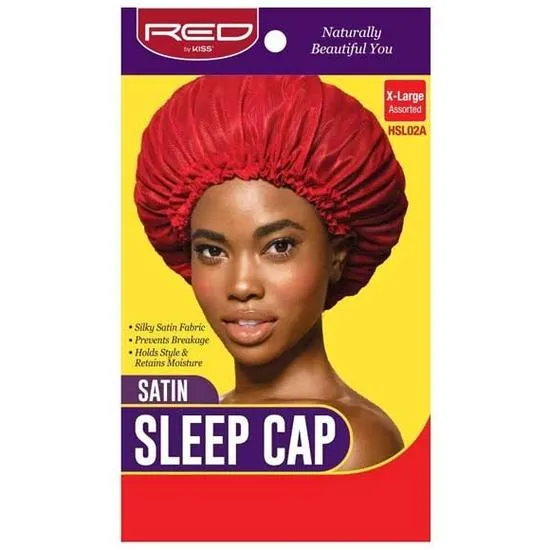 Kiss Satin Sleep Cap Assorted HSL02A