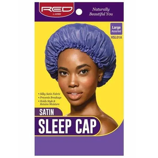 Kiss Satin Sleep Cap Assorted HSL01A
