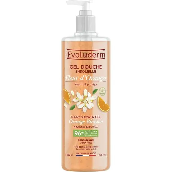 Evoluderm Orange Blossom Shower Gel