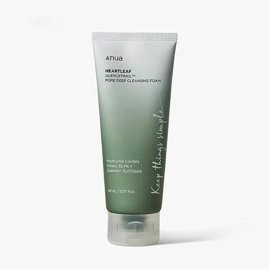 ANUA Heartleaf Quercetinol Pore Deep Cleansing Foam