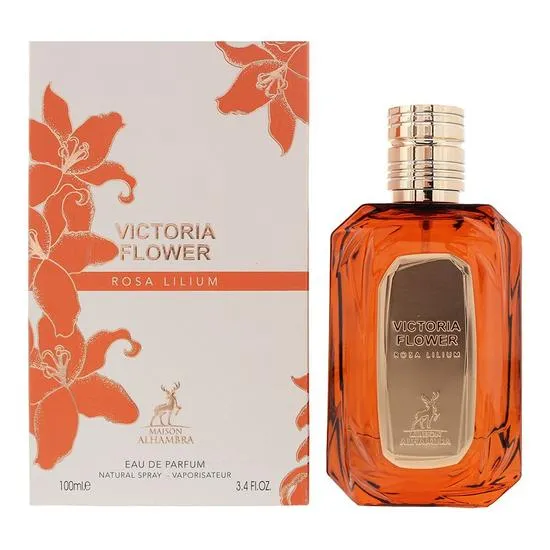 Lattafa Victoria Flower Rosa Lilium Eau De Parfum