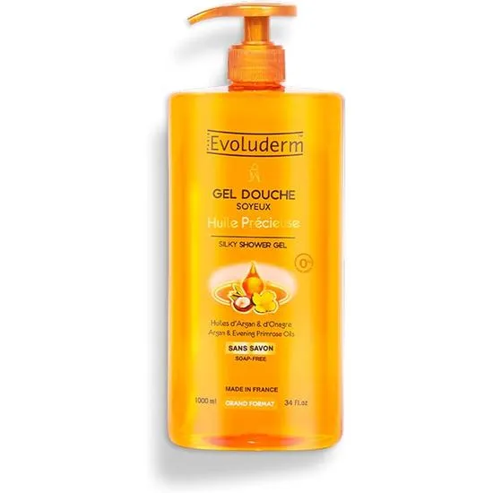 Evoluderm Argan Silky Shower Gel 1000Ml