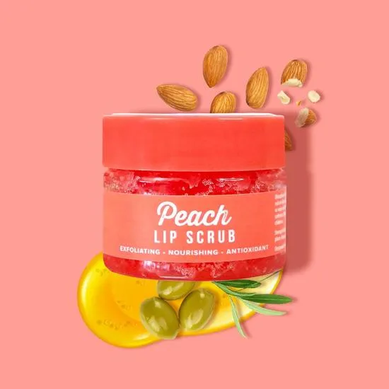 Give Me Peach Sugar Lip Scrub