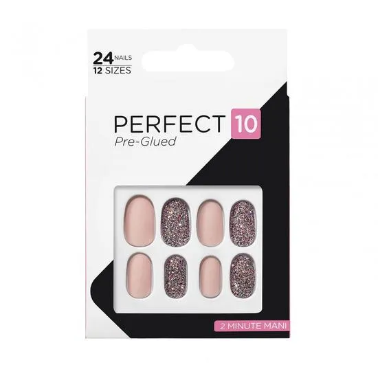 Elegant Touch Perfect 10 Pre-Glued Nails