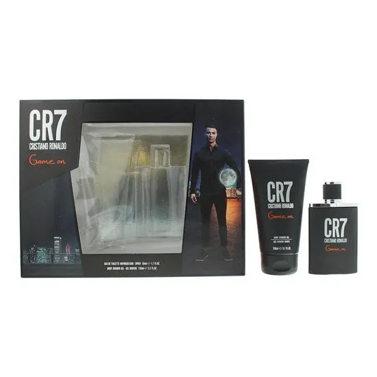 Cristiano Ronaldo CR7 Game On Gift Set 50ml Eau De Toilette + 150ml Shower Gel