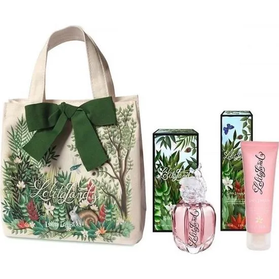 Lolita Lempicka LolitaLand Gift Set 40ml Eau De Parfum + 75ml Body Lotion + Bag