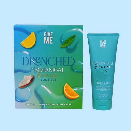 Give Me Botanical Breeze Drenched Set With Body Wash