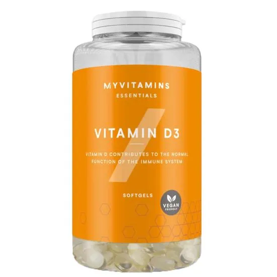 Myvitamins Wellbeing Vegan Vitamin D Softgels