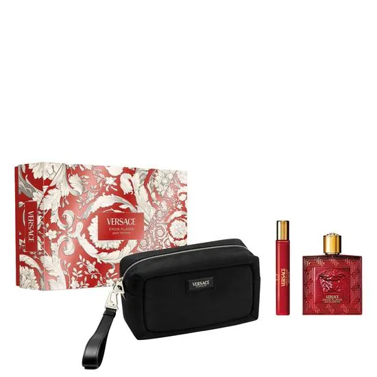 Versace Eros Flame Eau De Parfum Gift Set
