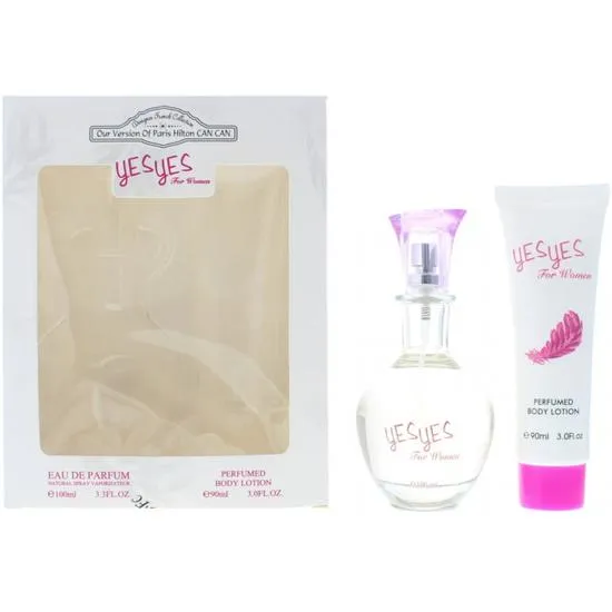 Designer French Collection Yes Yes For Women Eau De Parfum Gift Set