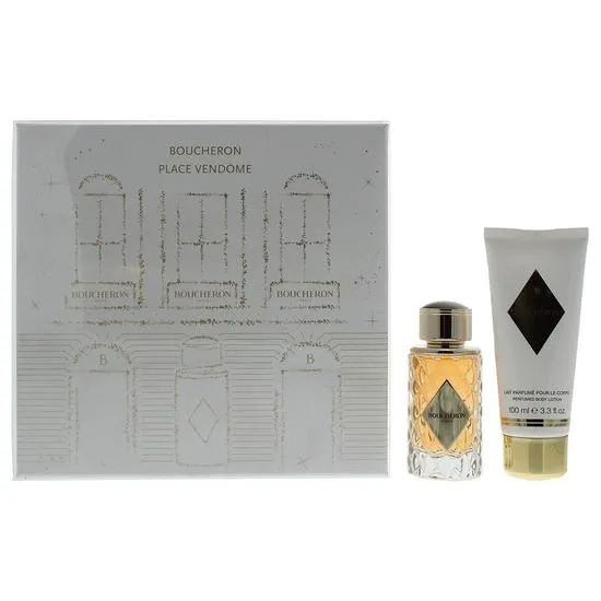 Boucheron Place Vendome Gift Set 50ml Eau De Parfum + 100ml Body Lotion