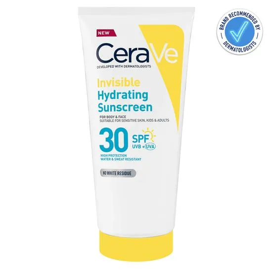 Cerave Invisible Hydrating Sunscreen Spf 30 177Ml