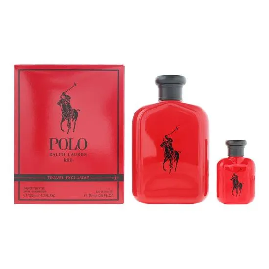 Ralph Lauren Polo Red Eau De Toilette Gift Set