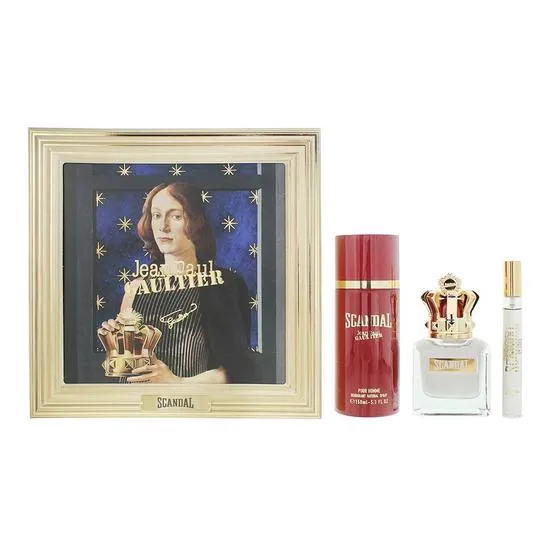 Jean Paul Gaultier Scandal Pour Homme Eau De Toilette Gift Set