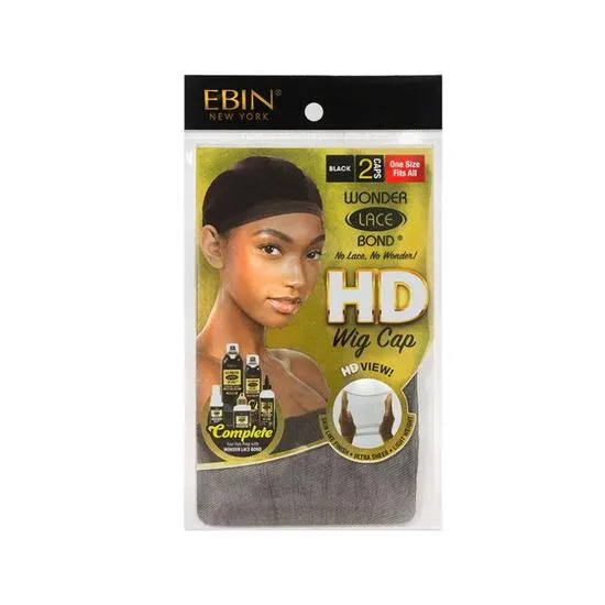 Ebin New York Wonder Lace Bond HD Wig Cap Black