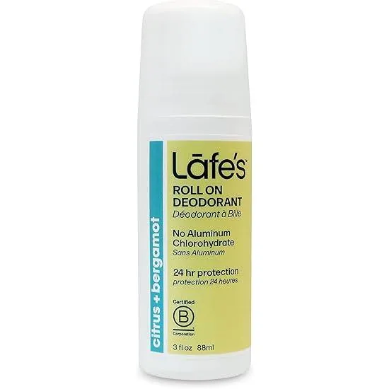 LAFE'S Roll On Citrus + Bergamot Deodorant