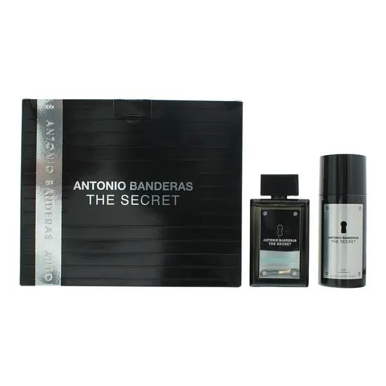 Antonio Banderas The Secret Eau De Toilette + Deodorant Spray Gift Set