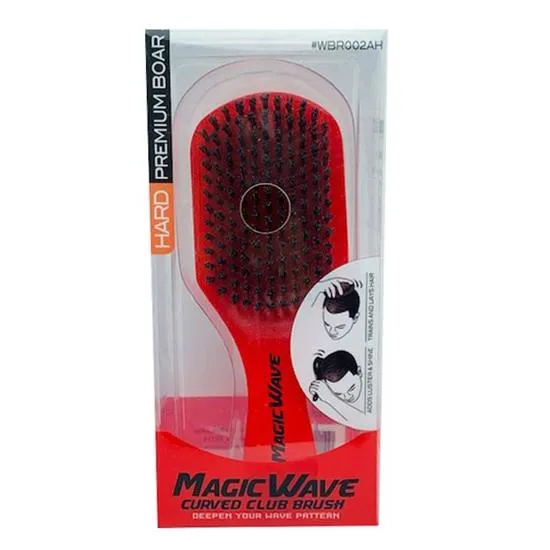 Magic Collection Wave Curved Club Assorted Brush Hard WBR002AH