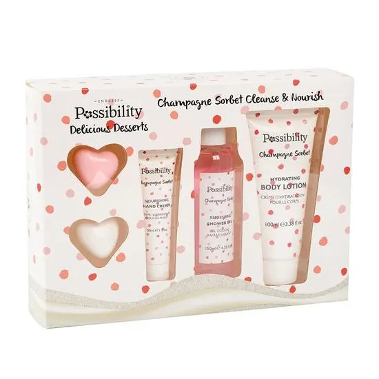 Possibility Champagne Sorbet Cleanse & Nourish Gift Set