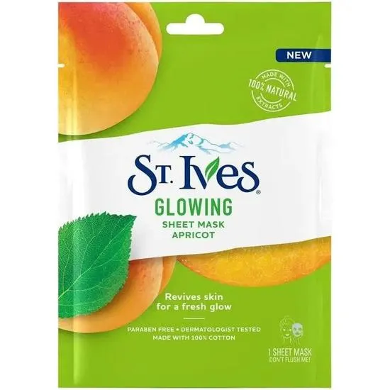 St. Ives Glowing Apricot Sheet Mask