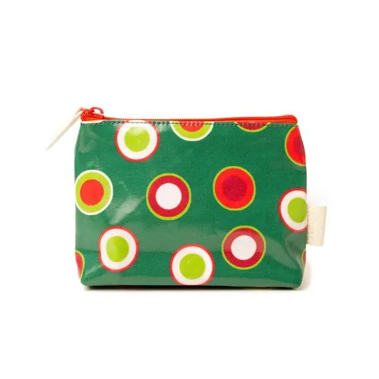 Victoria Green Small Jingle Dot Makeup Bag