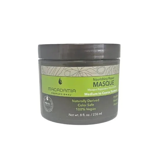 Macadamia Oil-Infused Nourishing Hair Repair Mask