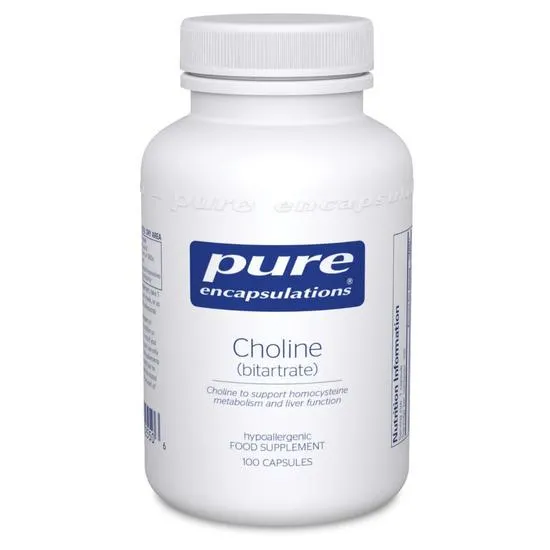 Pure Encapsulations Choline Bitartrate Capsules