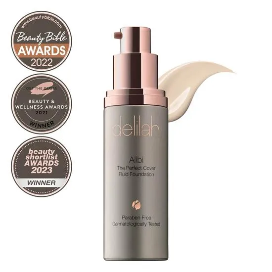 Delilah Alibi The Perfect Cover Fluid Foundation Lily