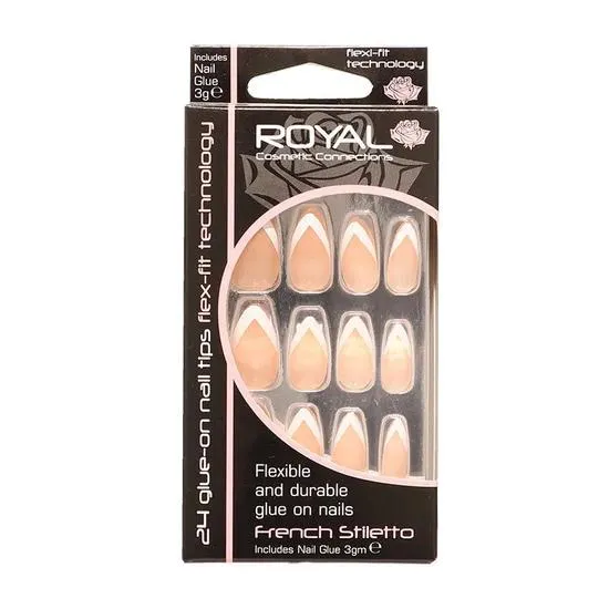 Royal 24 Glue On Nail Tips