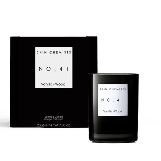 skinChemists No.41 Vanilla & Wood Candle